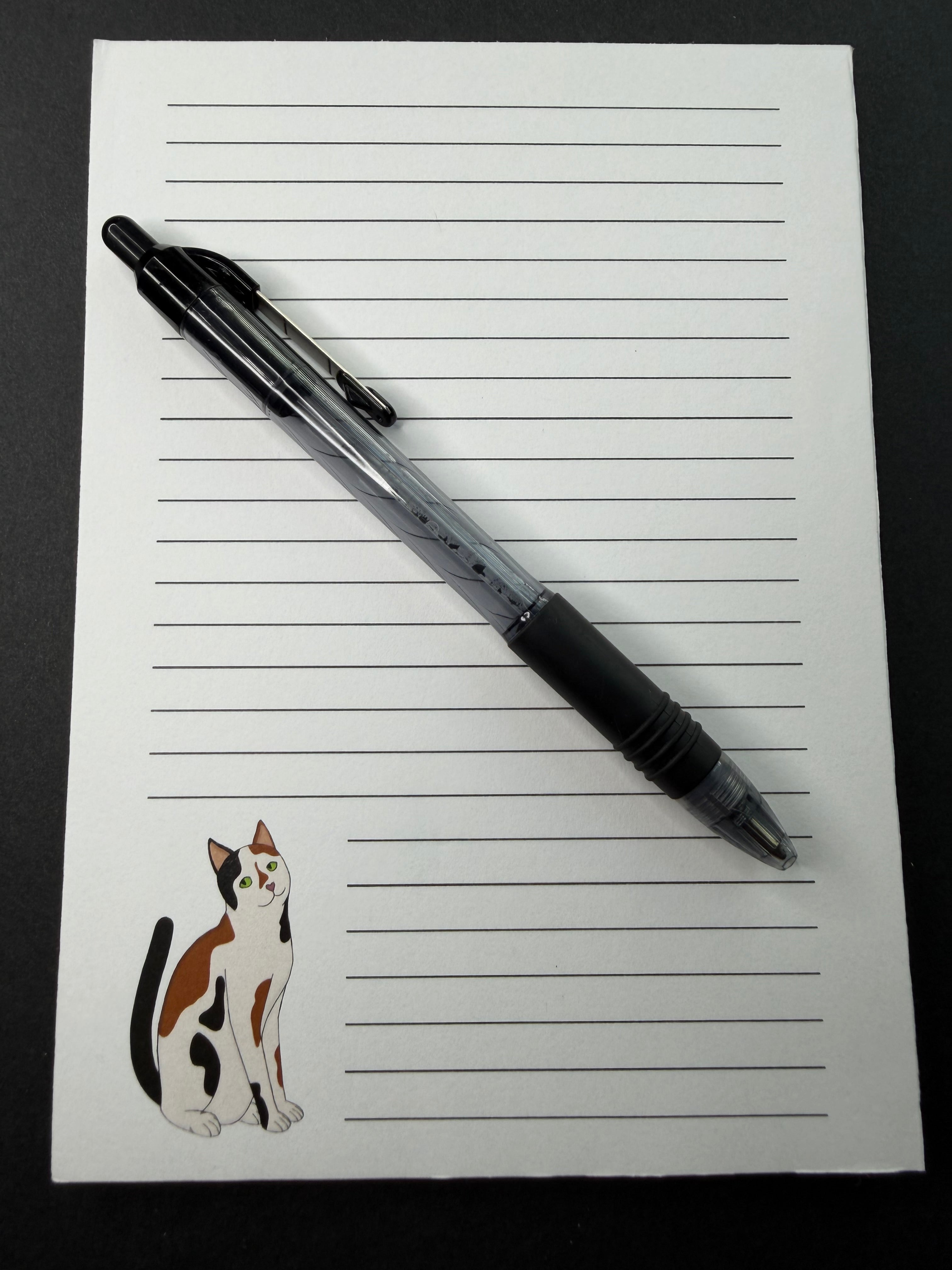 Cat Notepads- 10 different designs
