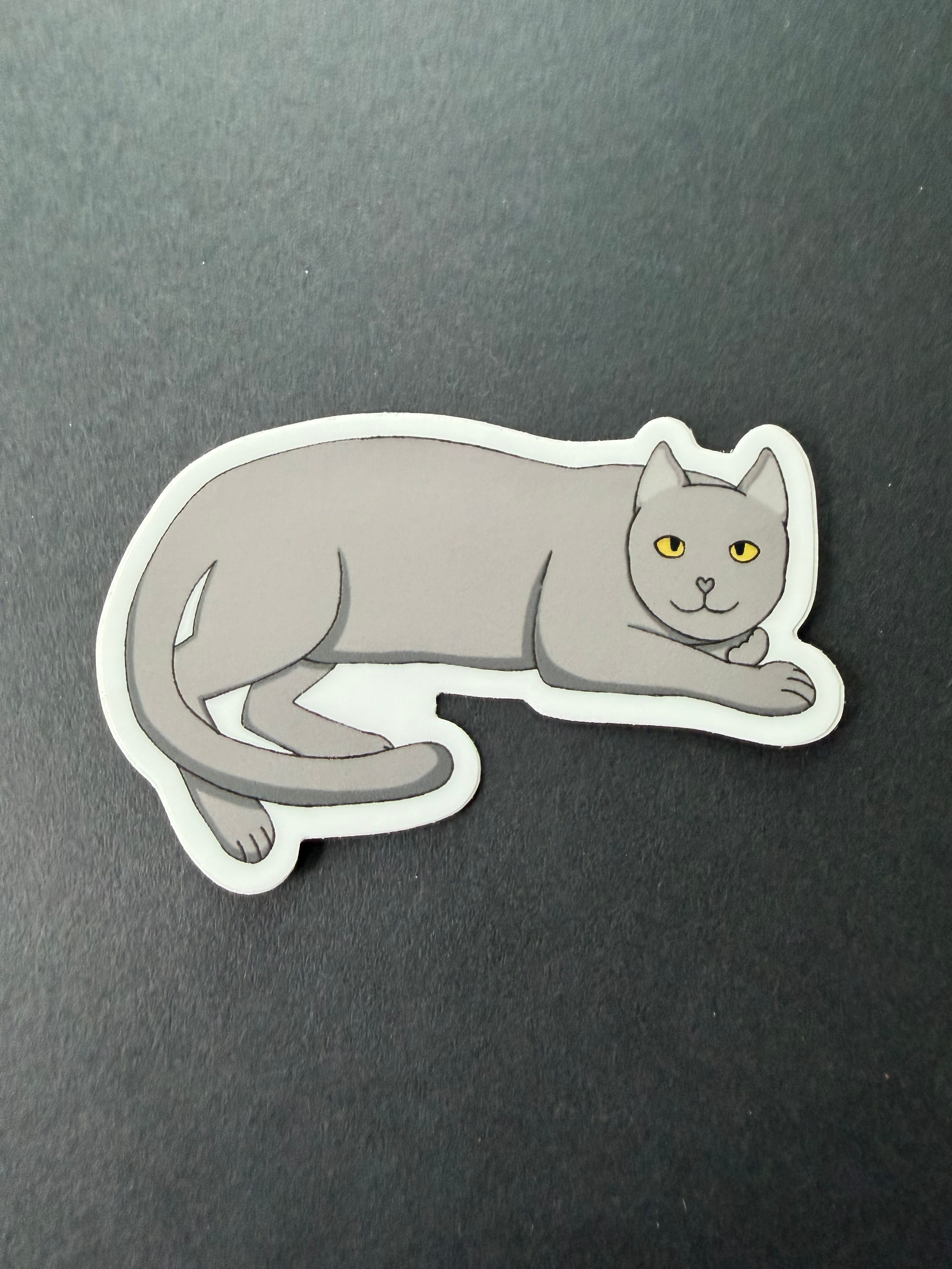 Cat Stickers- 17 different designs!