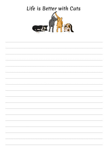 Cat Notepads