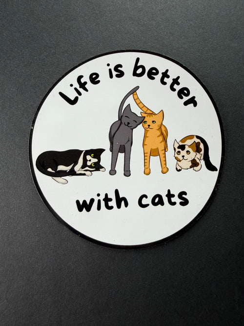 Cat Magnets- 5 designs