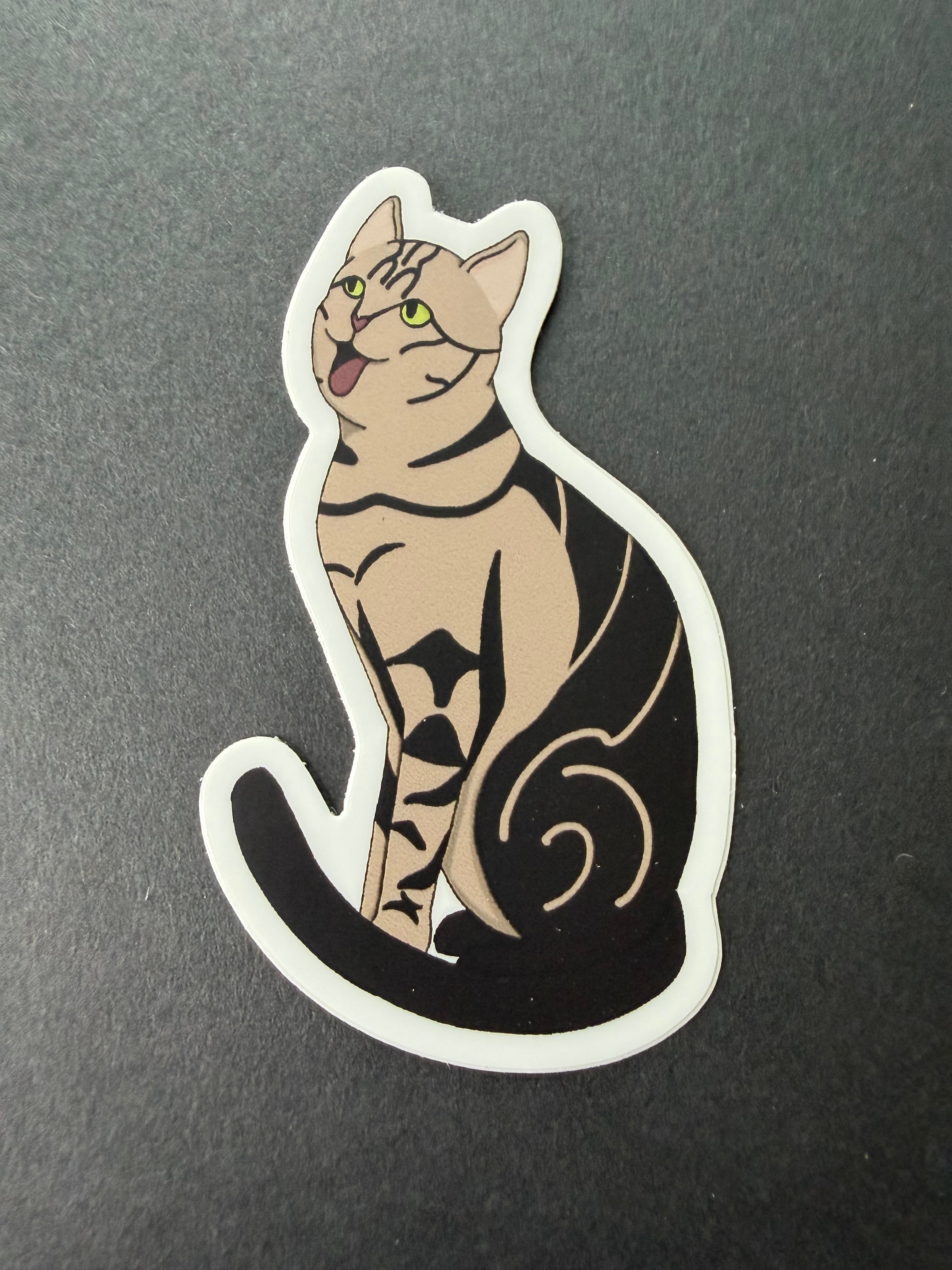 Cat Stickers- 17 different designs!