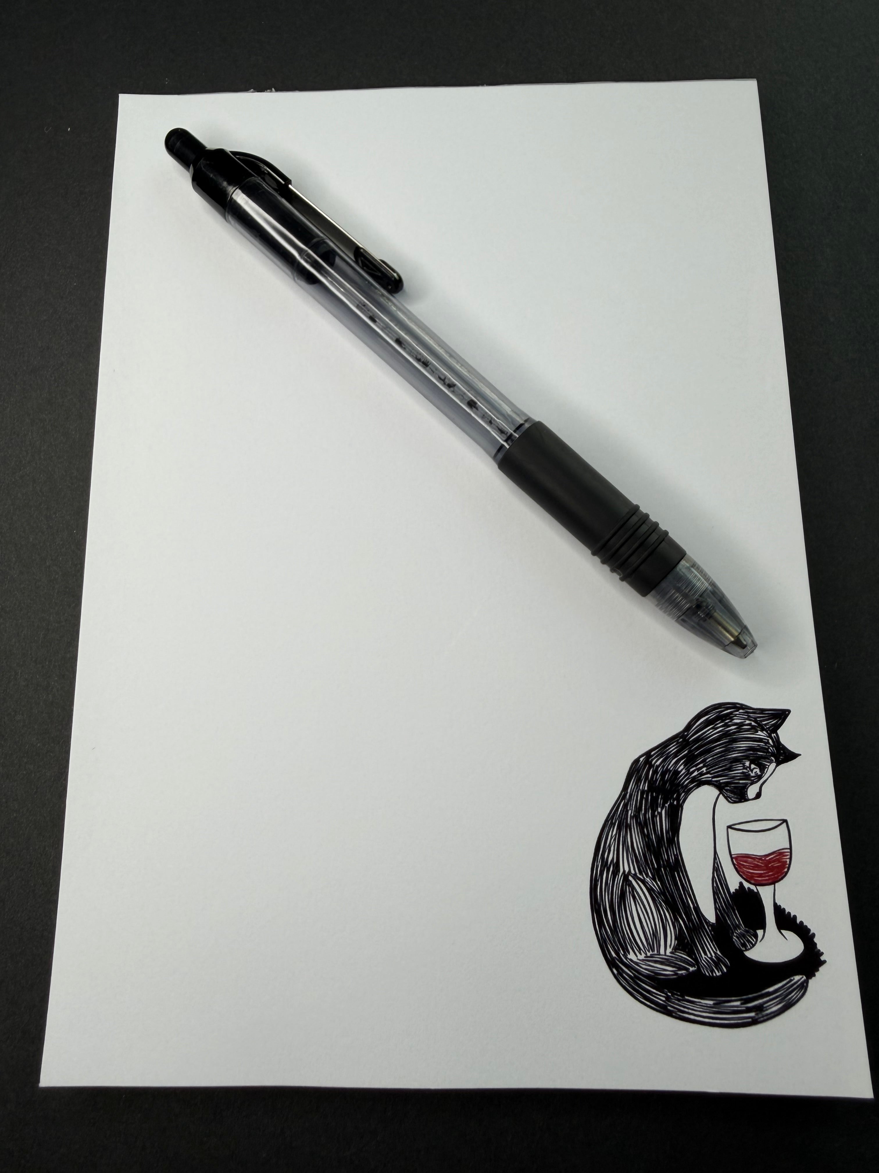 Cat Notepads- 10 different designs